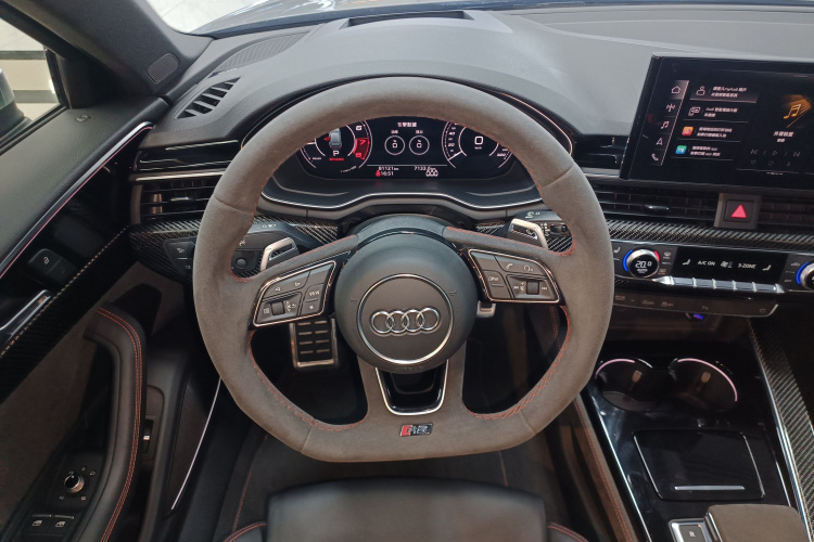 奥迪RS 4 2022款 RS4 Avant 黑曜版中控内饰13