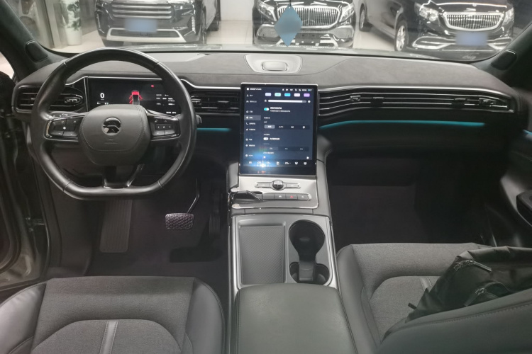 蔚来EC6 2022款 75kWh 运动版中控内饰7002