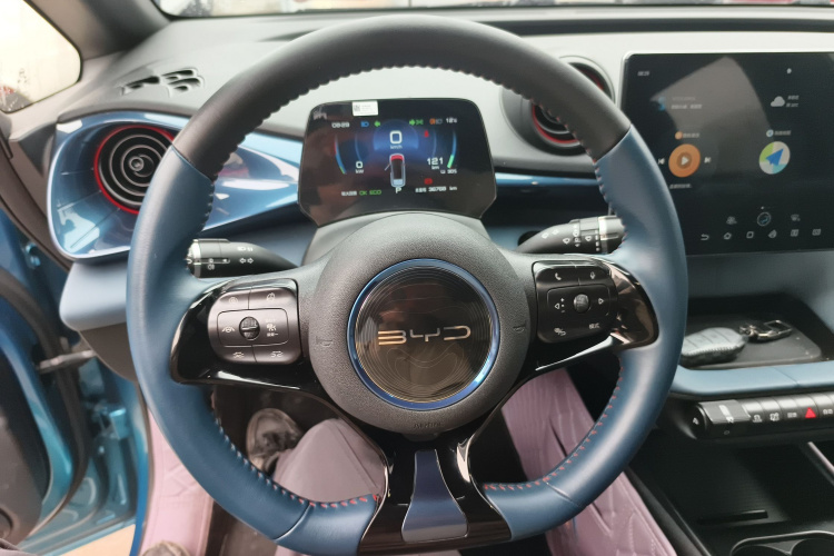 比亚迪 海豚 2021款 401km 骑士版中控内饰13