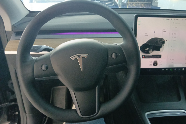 特斯拉 Model Y 2023款 后轮驱动版中控内饰13