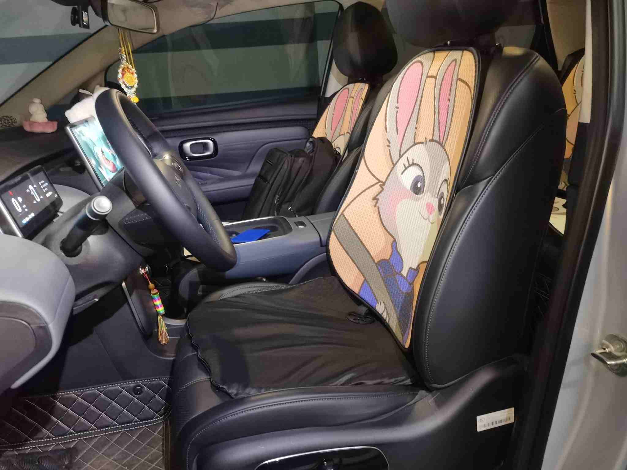 车辆前排内饰整体展示