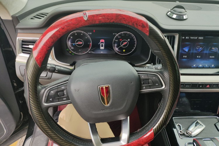 红旗HS7 2021款 3.0T 自动四驱智联旗享版局部细节13