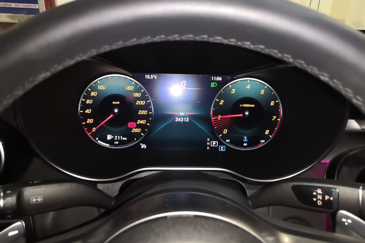 奔驰C级 2020款 改款 C 200 L 时尚型运动版局部细节14