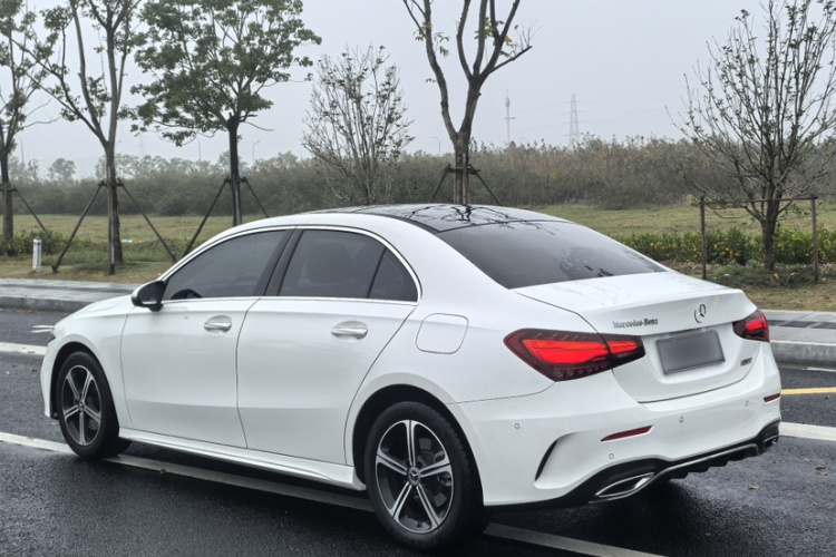 奔驰A级 2024款 改款 A 200 L 时尚型车身外观6007