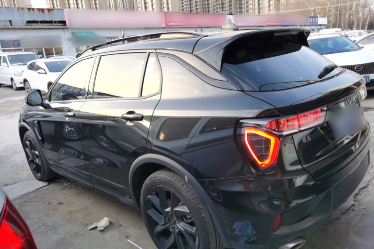 领克01 2021款 2.0TD 四驱暗夜版车身外观4