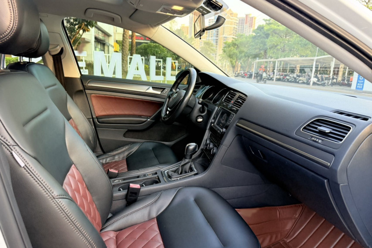 大众 高尔夫 2017款 230TSI 自动舒适百万辆纪念版中控内饰7011