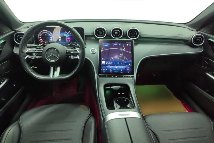 奔驰C级 2023款 改款 C 200 L 运动版中控内饰12