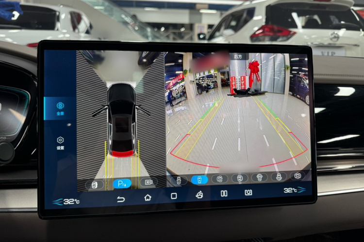 比亚迪 汉 2021款 EV 标准续航版豪华型中控内饰7005