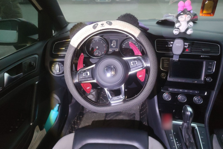 大众 高尔夫 2017款 280TSI 自动R-Line百万辆纪念版中控内饰13