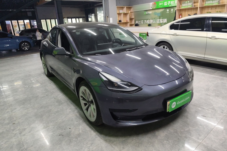 特斯拉 Model 3 2021款 改款 标准续航后驱升级版 3D1车身外观3
