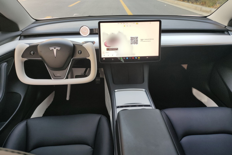 特斯拉 Model 3 2021款 标准续航后驱升级版 3D6中控内饰7005