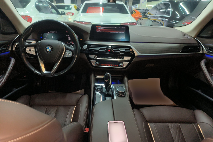 宝马5系 2020款 530Li 尊享型 豪华套装中控内饰7002