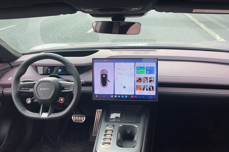 小米汽车 小米SU7 2024款 四驱超长续航高阶智驾Max版中控内饰7008