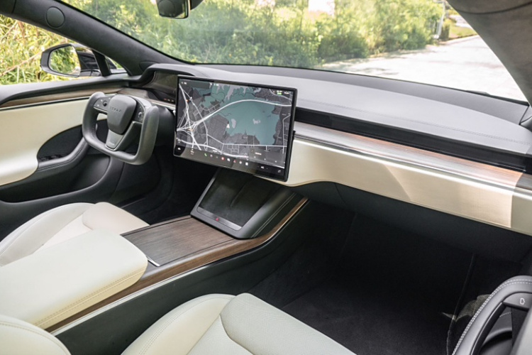 特斯拉 Model S 2023款 双电机全轮驱动版中控内饰7004