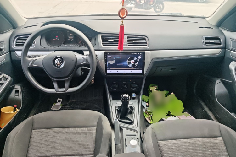 大众 朗逸 2015款 1.6L 手动风尚版中控内饰12