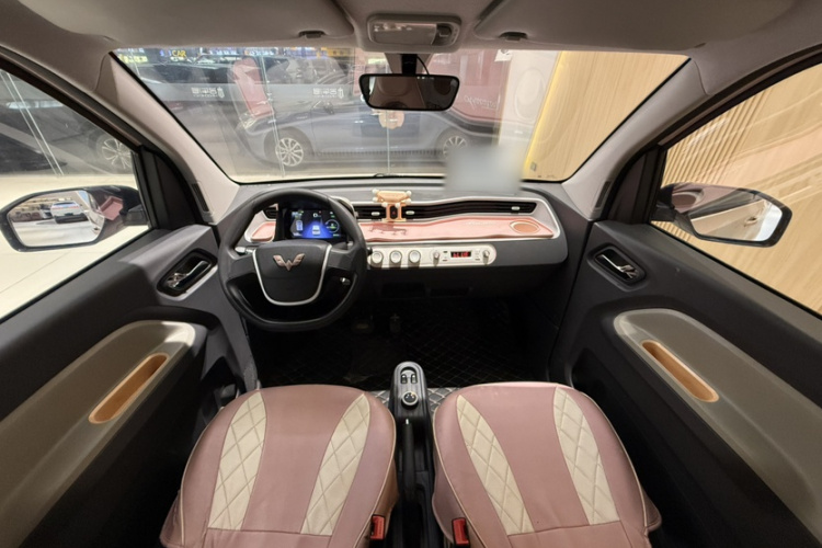 五菱汽车 宏光MINIEV 2021款 马卡龙臻享款 三元锂中控内饰7003