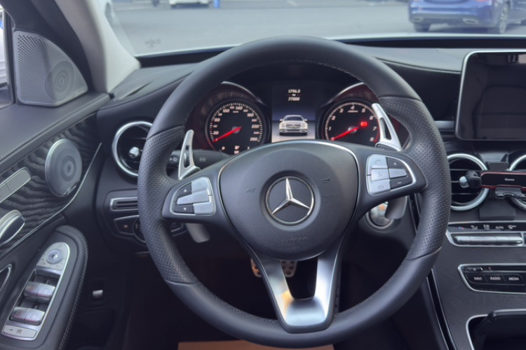 奔驰C级 2016款 C 200 L 运动型中控内饰7008