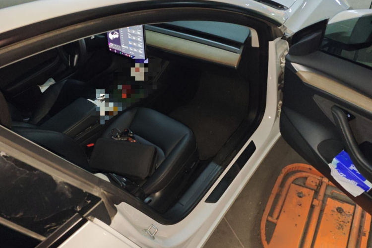 特斯拉 Model 3 2021款 标准续航后驱升级版局部细节9005