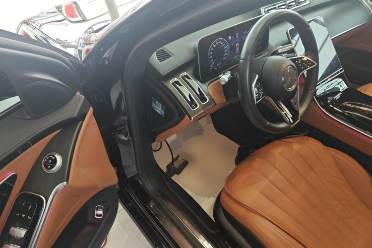 奔驰S级 2021款 S 400 L 商务型中控内饰20