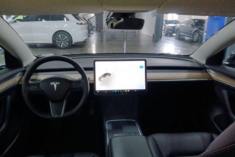 特斯拉 Model 3 2021款 标准续航后驱升级版 3D6中控内饰7002