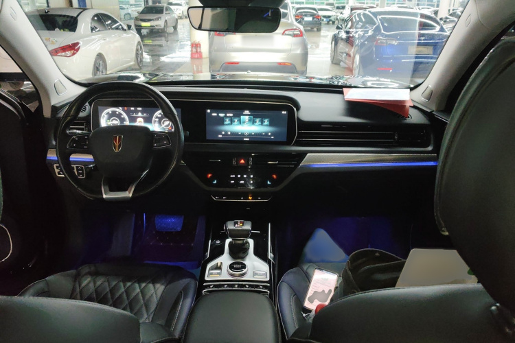 红旗HS5 2019款 2.0T 智联旗享四驱版中控内饰7002