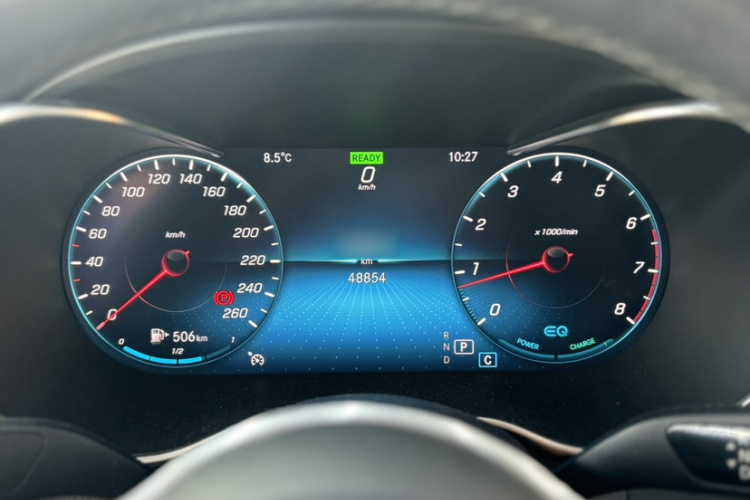 奔驰C级 2019款 改款 C 260 L 运动版中控内饰7001