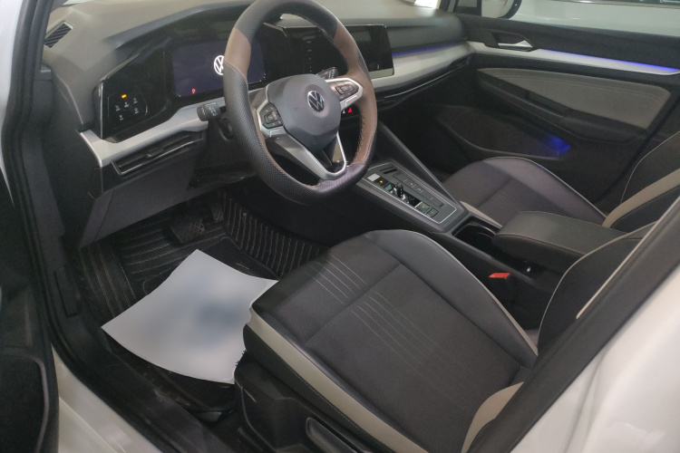 大众 高尔夫 2023款 改款 280TSI DSG Pro中控内饰20