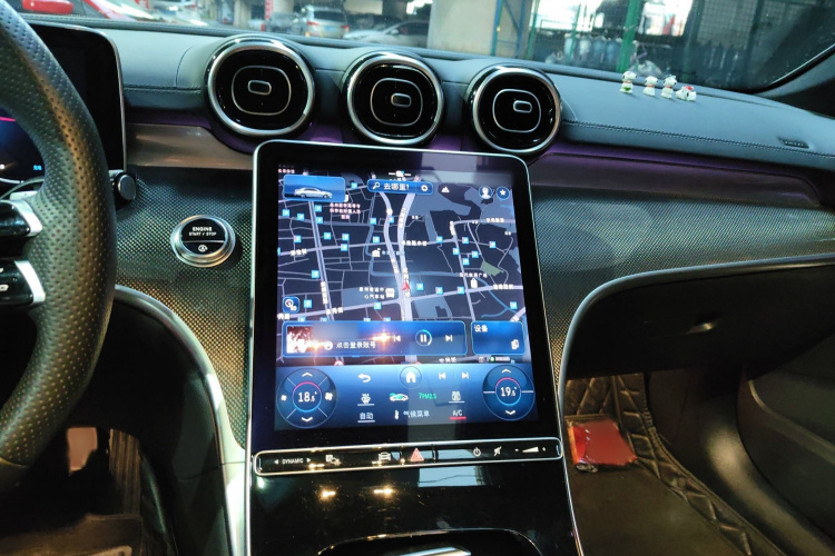 奔驰C级 2023款 改款 C 200 L 运动版局部细节16