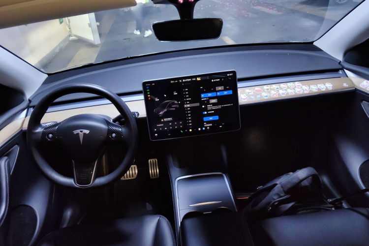 特斯拉 Model Y 2021款 Performance高性能全轮驱动版中控内饰12