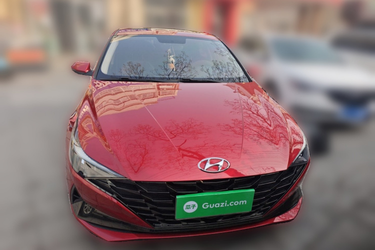 现代 伊兰特 2021款 1.5L CVT GLX精英版车身外观2