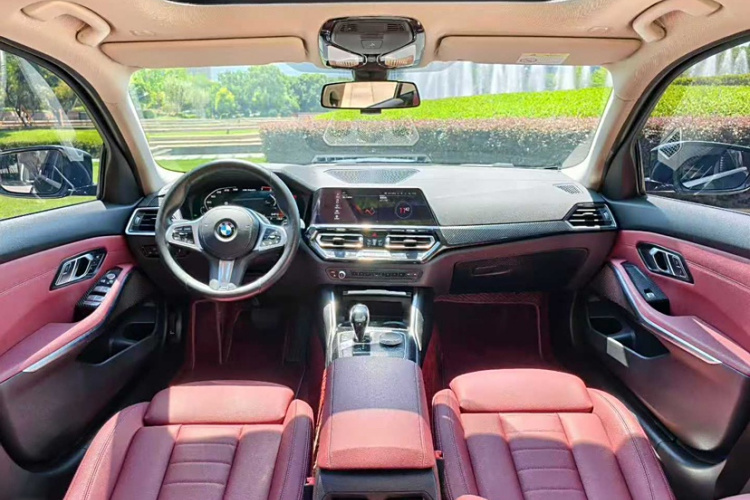 宝马3系 2021款 改款 320Li M运动套装中控内饰7004