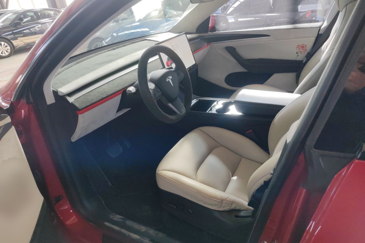 特斯拉 Model Y 2021款 长续航全轮驱动版中控内饰19