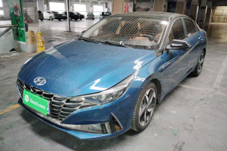 现代 伊兰特 2021款 1.5L CVT GLX精英版