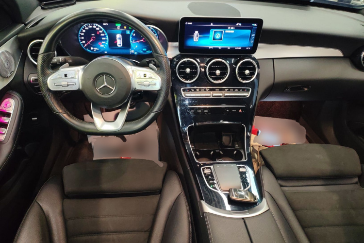 奔驰C级 2021款 C 260 星耀臻藏版中控内饰12
