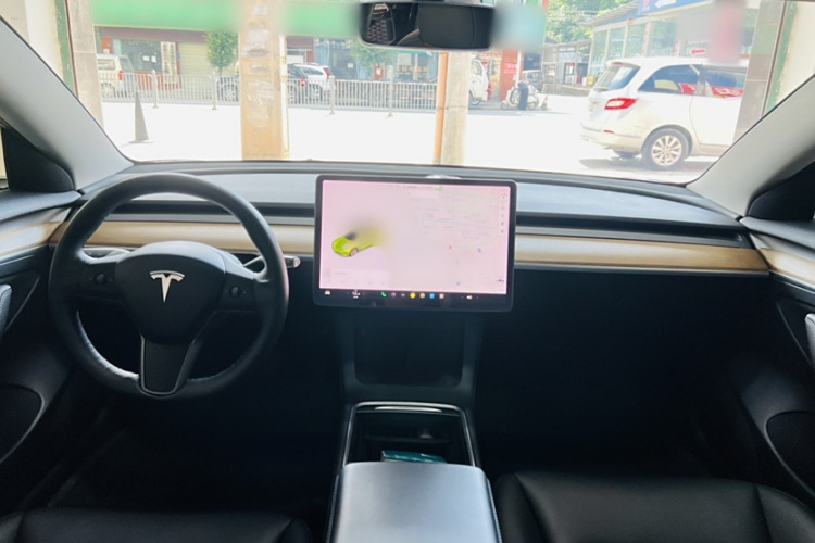 特斯拉 Model 3 2021款 标准续航后驱升级版 3D6中控内饰7001