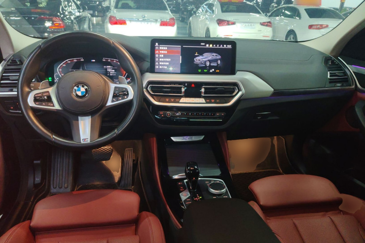 宝马X4 2022款 xDrive 25i M运动套装中控内饰7002