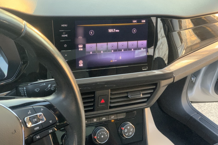 大众 宝来 2021款 1.5L 自动舒适智联版中控内饰7011