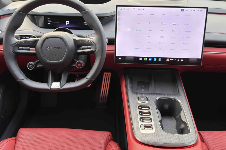 小米汽车 小米SU7 2024款 四驱Max创始版中控内饰7002