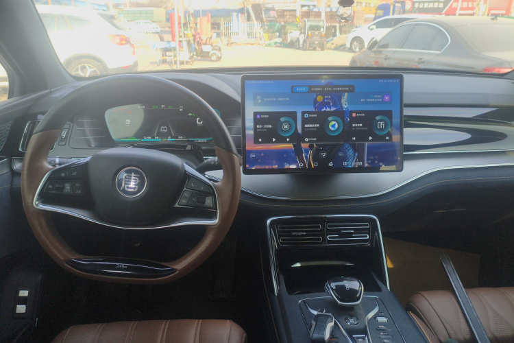 比亚迪 唐新能源 2021款 DM 2.0T 四驱高性能版创世旗舰型中控内饰12