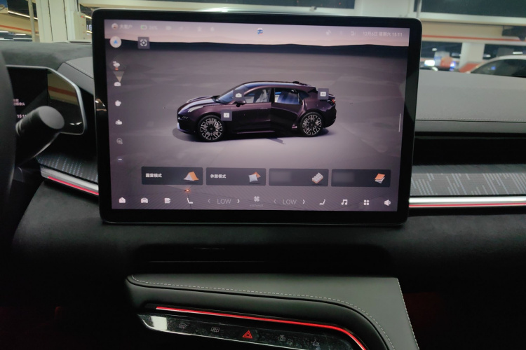 极氪001 2022款 长续航双电机 WE版局部细节16