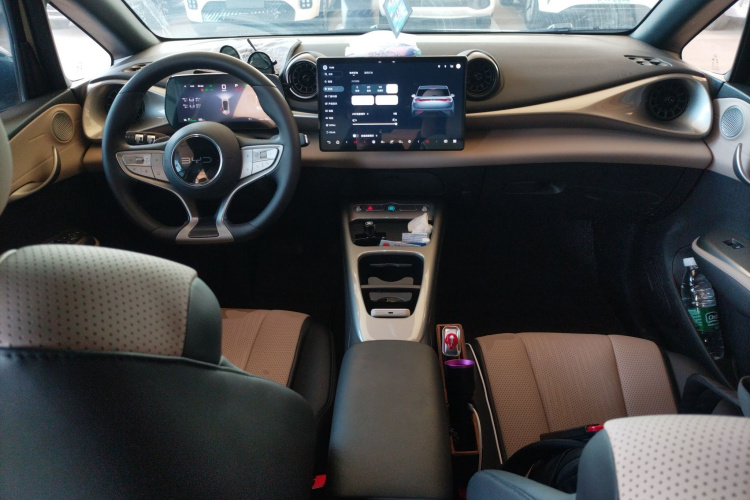 比亚迪 海豚 2025款 智驾版 420km 自由版中控内饰7002
