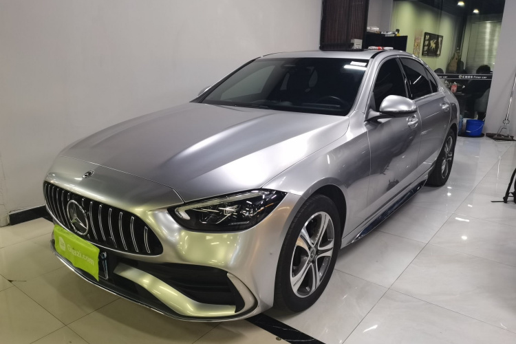 奔驰C级 2022款 C 200 L 运动版车身外观1