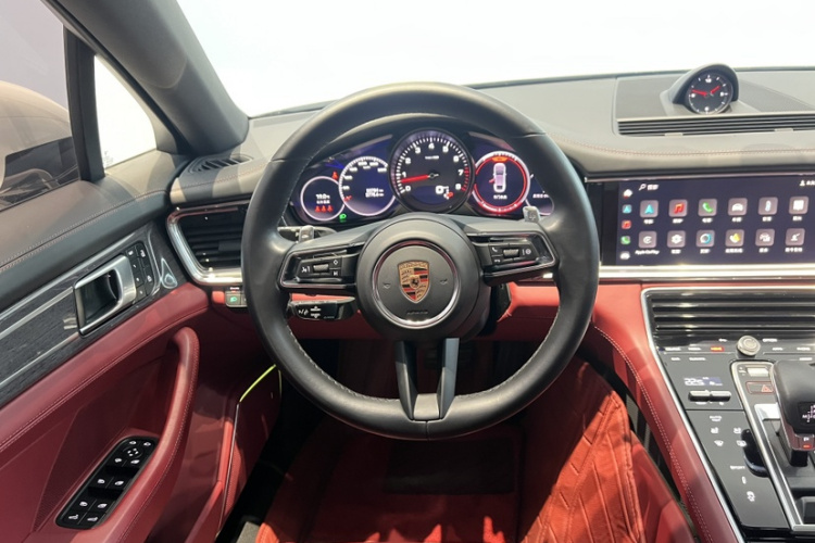 保时捷 2023款 改款 Panamera 2.9T 铂金版中控内饰7003