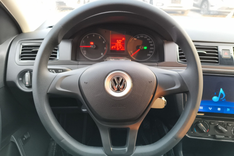 大众 桑塔纳 2021款 1.5L 自动风尚版中控内饰13