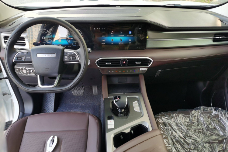 捷途X90 2024款 1.6T DCT 麒麟版 7座中控内饰7002