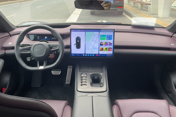 小米汽车 小米SU7 2024款 四驱Max创始版中控内饰7004