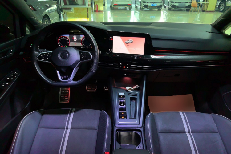 大众 高尔夫 2023款 改款 280TSI DSG R-Line Lite中控内饰12