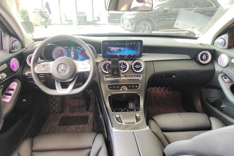 奔驰C级 2021款 C 260 L 运动星耀臻藏版中控内饰7002