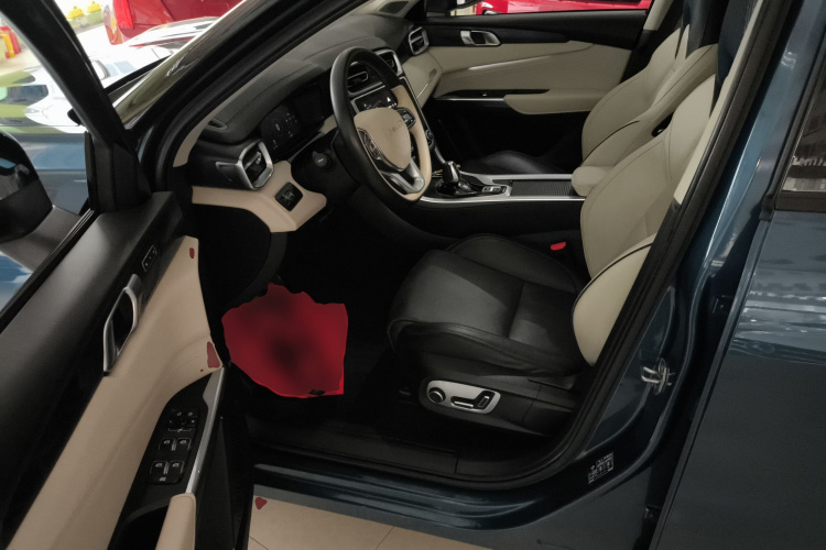 领克01 2019款 2.0T 两驱耀Pro版 国VI中控内饰7003