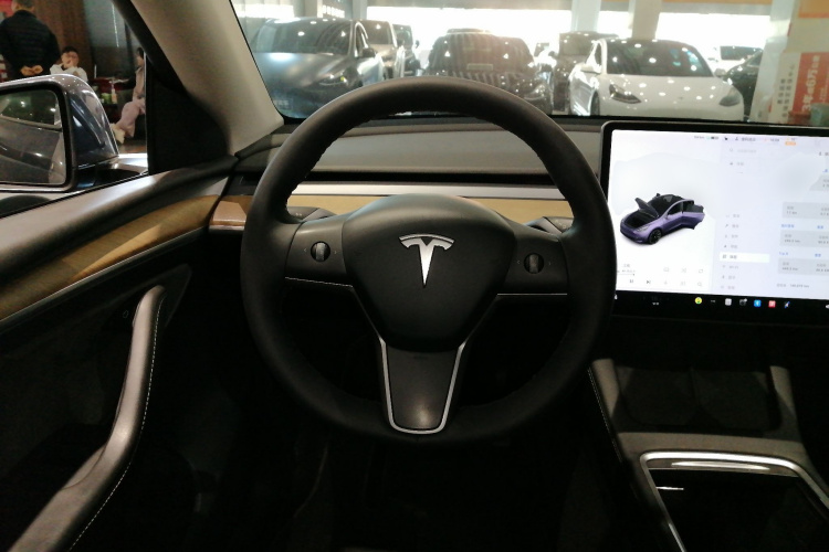 特斯拉 Model Y 2021款 长续航全轮驱动版中控内饰13